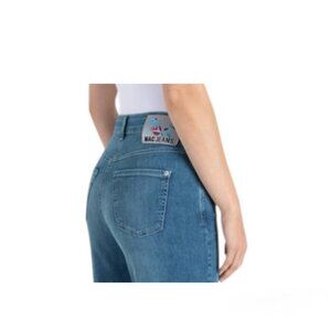 MAC Dream Wide Wonderlight Jeans Light Wash Wide Leg Denim  Size 10